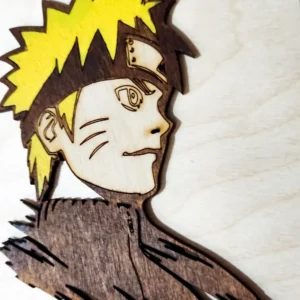 Naruto – 3D  Xειροποίητο Ξύλινο Stand