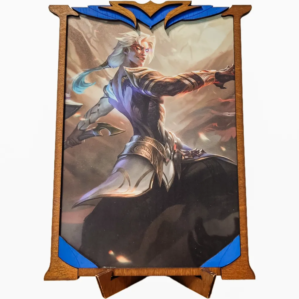 League Of Legends Ξύλινο Σταντ με Ψυφιακη Εκτυπωση Kayn League Of Legends Ξύλινο Σταντ με Ψυφιακη Εκτυπωση Kayn