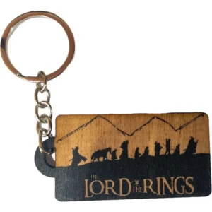 Lord Of The Rings - Ξύλινο Μπρελόκ the fellowship of the ring