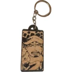 Μπρελόκ Ξύλινο One Piece Law