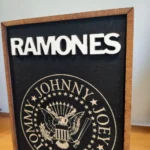 Ramones Ξύλινο Κάδρο
