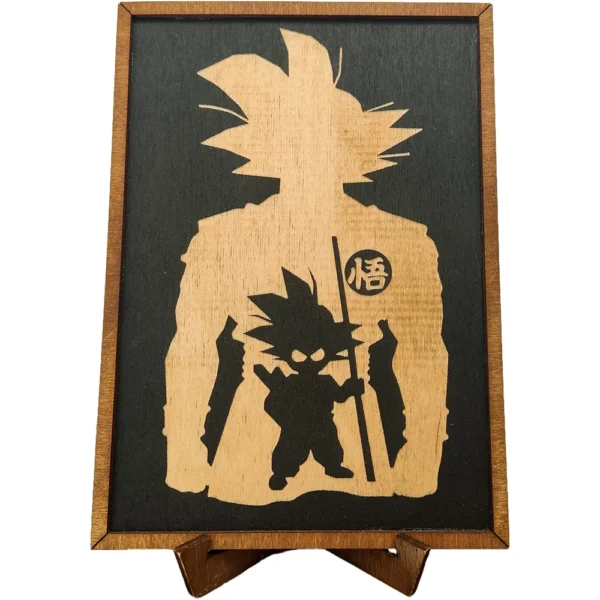 Dragon Ball – Xειροποίητο Ξύλινο Σταντ Son Goku 2