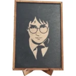 Harry Potter Xειροποίητο Ξύλινο κάδρο