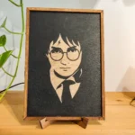 Harry Potter Xειροποίητο Ξύλινο κάδρο