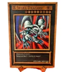3D Yu‑Gi‑Oh! Ξύλινο Stand “Black Skull Dragon” 21×15 cm