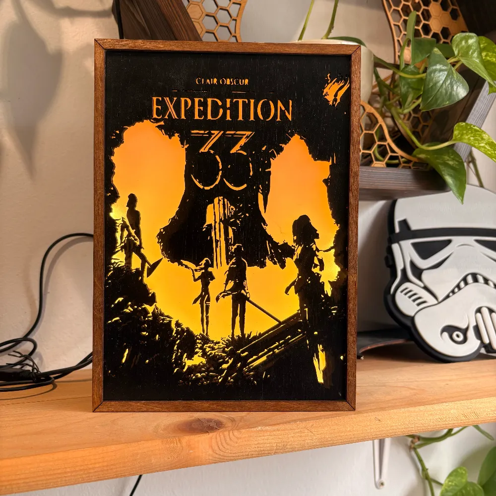 Expedition 33 Xειροποίητο Ξύλινο Φωτιστικό Expedition 33 Xειροποίητο Ξύλινο Φωτιστικό